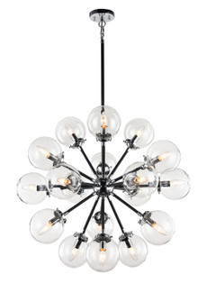 Soleil 18 Light Chandelier in Chrome (423|C62818CHCL)