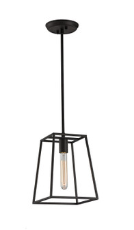 Candor One Light Pendant in Rusty Black (423|C57001RB)