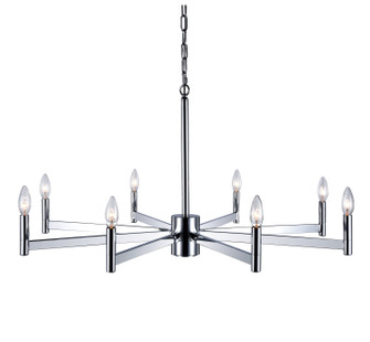 Euryale Eight Light Chandelier in Chrome (423|C52608CH)