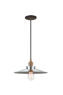 Bulstrode'S Workshop One Light Pendant in Aged Gold Brass (423|C46112AGCH)