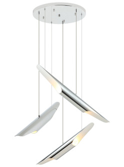 Stylus Six Light Chandelier in Chrome (423|C32416CH)