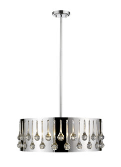 Oberon Six Light Chandelier in Chrome (224|453-24CH)