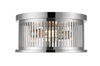 Camellia Two Light Flush Mount in Polished Nickel (224|334F2PN)