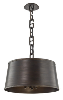 Admirals Row Four Light Pendant in Soft Off Black (67|F6684-SFB)