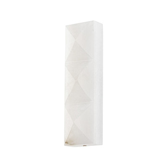 Gypsum LED Wall Sconce in Vintage Brass (68|469-17-VB)