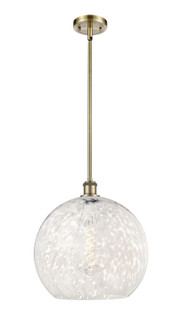 Ballston LED Pendant in Antique Brass (405|516-1S-AB-G1216-14WM)