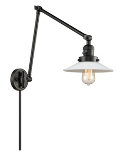 Franklin Restoration LED Swing Arm Lamp in Matte Black (405|238-BK-G1)