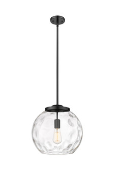 Franklin Restoration LED Pendant in Matte Black (405|221-1S-BK-G1215-14)