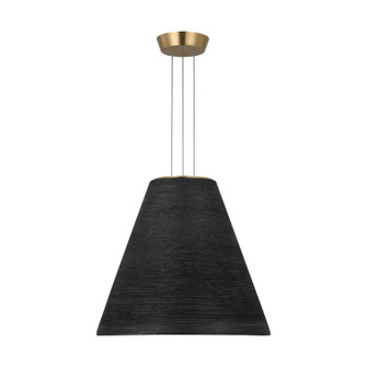 Karam LED Pendant in Natural Brass (182|SLPD12627BNB)