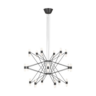 Lassell LED Chandelier in Dark Bronze (182|SLCH24827BZ)