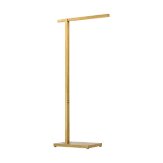 Stagger LED Floor Lamp in Natural Brass (182|MDFL29727NB)
