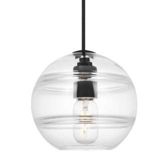 Sedona One Light Pendant in Nightshade Black (182|700TDSDNGPCB)