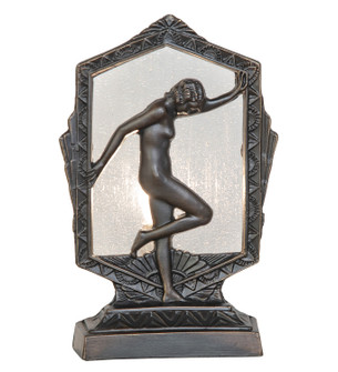 Posing Deco Lady One Light Accent Lamp in Antique Brass (57|268419)