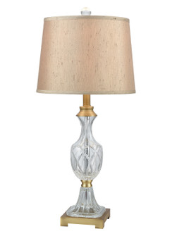 One Light Table Lamp in Golden Antique Brass (155|SGT17158)