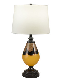 One Light Table Lamp in Ebony Black (155|AT18322)