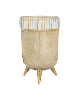 Corda Accent Table in White Champagne (142|4000-0162)