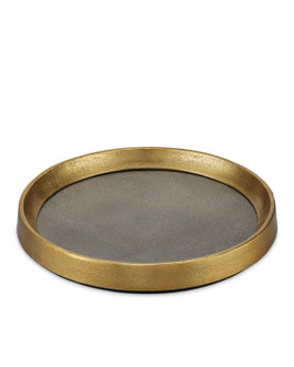 Tanay Tray in Antique Brass/Graphite/Black (142|1200-0805)