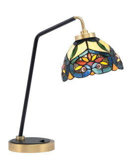 Desk Lamps One Light Desk Lamp in Matte Black & New Age Brass (200|59-MBNAB-9425)