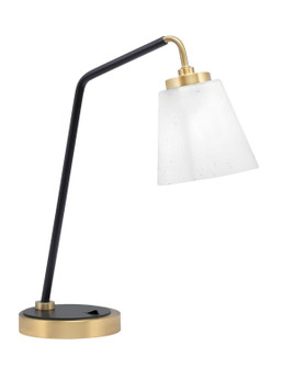 Desk Lamps One Light Desk Lamp in Matte Black & New Age Brass (200|59-MBNAB-460)