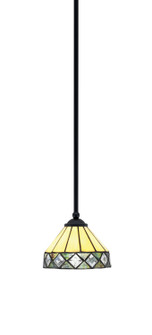 Zilo One Light Mini Pendant in Matte Black (200|560-MB-9405)