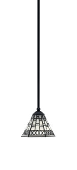 Zilo One Light Mini Pendant in Matte Black (200|560-MB-9105)