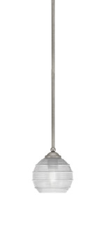 Zilo One Light Mini Pendant in Graphite (200|560-GP-5110)