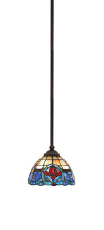 Zilo One Light Mini Pendant in Dark Granite (200|560-DG-9355)