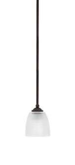 Zilo One Light Mini Pendant in Dark Granite (200|560-DG-500)