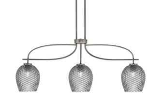 Cavella Three Light Island Pendant in Graphite (200|3936-GP-4902)