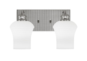 Edge Two Light Bath Bar in Brushed Nickel (200|1162-BN-681)