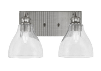 Edge Two Light Bath Bar in Brushed Nickel (200|1162-BN-4760)