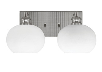 Edge Two Light Bath Bar in Brushed Nickel (200|1162-BN-212)