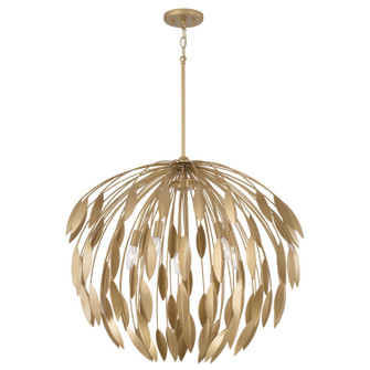 Margeaux Five Light Pendant in Buffed Gold (65|351851GF)