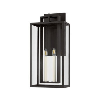 Amire Two Light Outdoor Wall Sconce in Textured Black (67|B3626-TBK)
