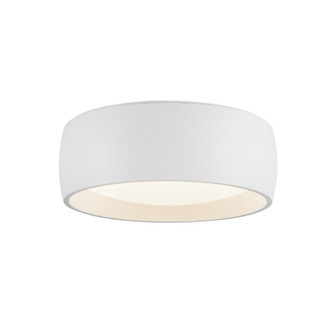 Savile LED Flush Mount in White (347|FM82106-WH)