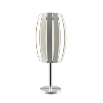 Barrel One Light Table Lamp in Organic White (486|7011.47)