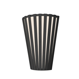 Slatted One Light Wall Lamp in Organic Grey (486|456.50)