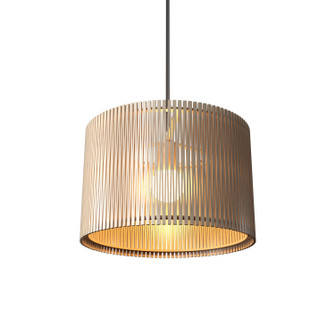 Living Hinges One Light Pendant in Organic Cappuccino (486|1486.48)