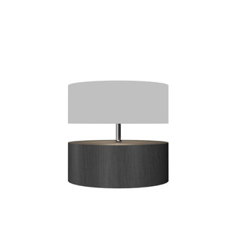 Cylindrical One Light Table Lamp in Organic Grey (486|145.50)