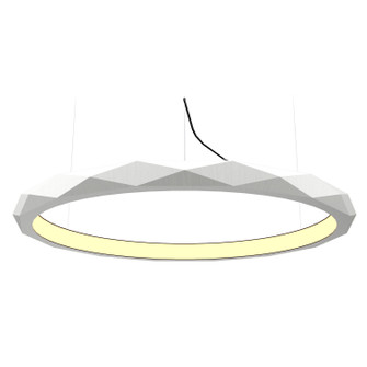 Facet LED Pendant in Organic White (486|1356LED.47)