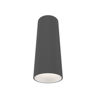 Conical One Light Pendant in Organic Grey (486|116.50)