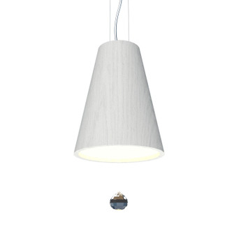 Conical LED Pendant in Organic White (486|1130CLED.47)