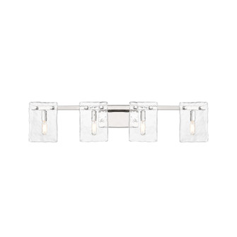 Genry Four Light Bathroom Vanity in Polished Nickel (51|8-8204-4-109)