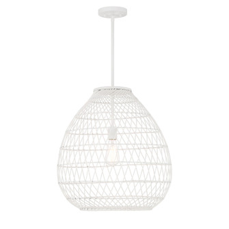 Maya One Light Pendant in Bisque White (51|7-7681-1-83)