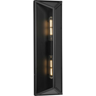 Bristol Two Light Outdoor Wall Lantern in Matte Black (54|P560360-31M)