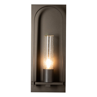Triomphe One Light Outdoor Wall Sconce in Coastal Black (39|302031-SKT-80-GG0781)