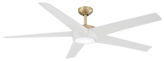 Skymaster 64''Ceiling Fan in Flat White (15|F767L-SBR/WHF)