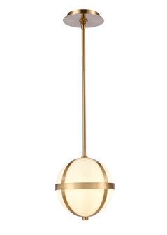 Senter One Light Mini Pendant in Faux Alabaster (45|63232/1)