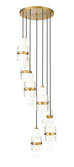 Cayden Seven Light Chandelier in Modern Gold (224|1946P-7R-MGLD)