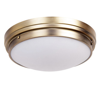 Fresh Colonial Three Light Ceiling Mount in Brushed Gold (423|X46303BG)